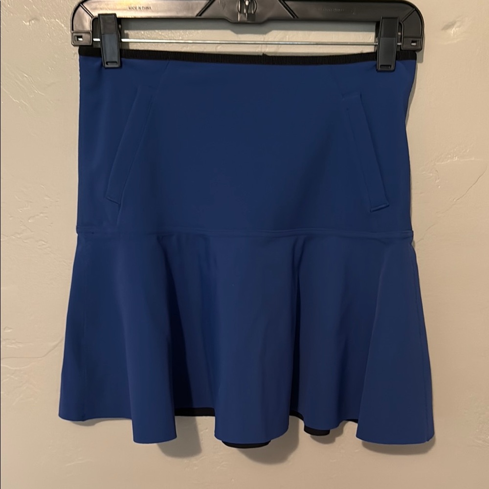 Lululemon Athletica Blue Skater Skirt woman 6
